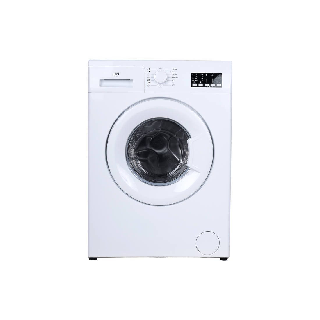 Lave-Linge Hublot 6 kg Reconditionné LISTO LF612-L3B : vue de face