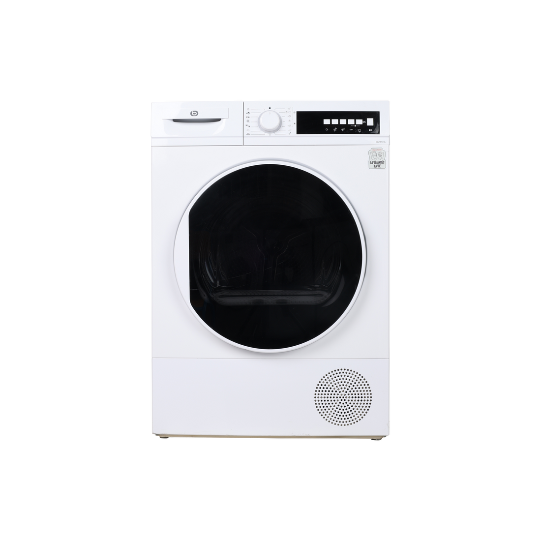 Seche-Linge Pompe À Chaleur 8 kg Reconditionné ESSENTIEL B ESLHP8-2B : vue de face