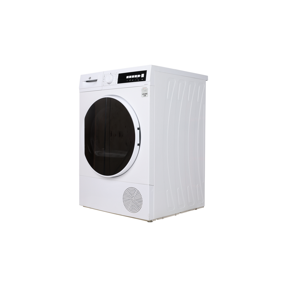 Seche-Linge Pompe À Chaleur 8 kg Reconditionné ESSENTIEL B ESLHP8-2B : vue du côté droit