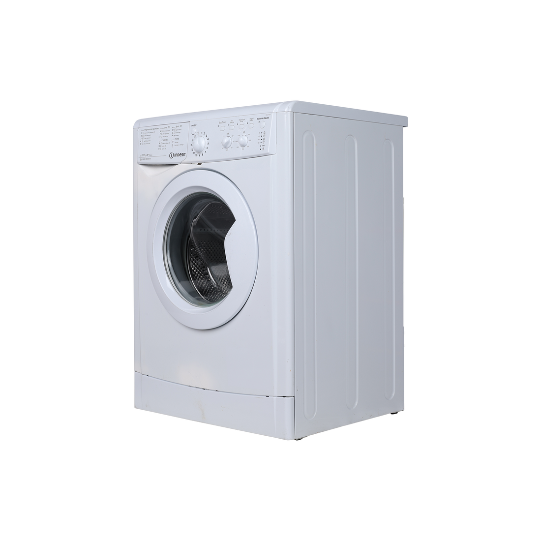 Lave-Linge Hublot 7 kg Reconditionné INDESIT IWC 71252 C FR : vue du côté droit