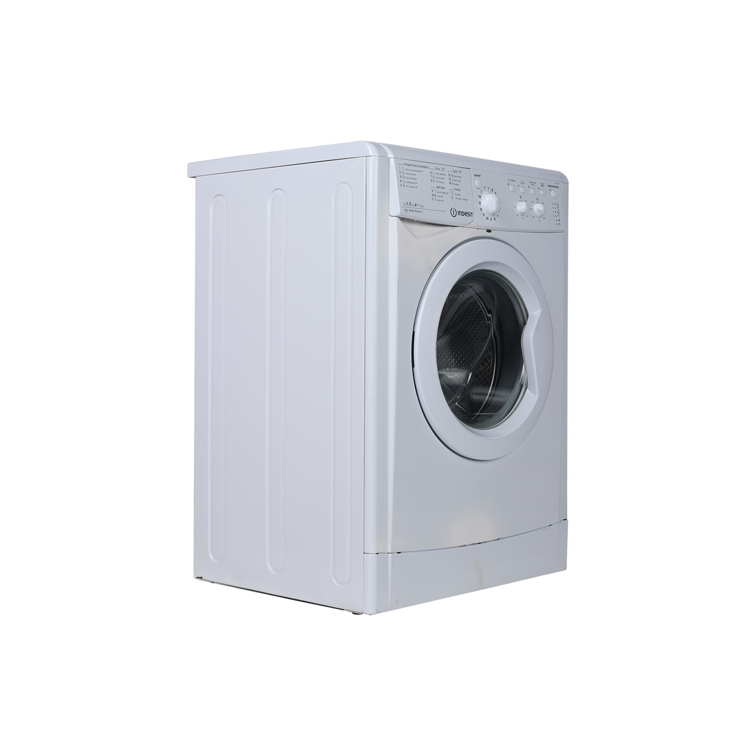 Lave-Linge Hublot 7 kg Reconditionné INDESIT IWC 71252 C FR : vue du côté gauche