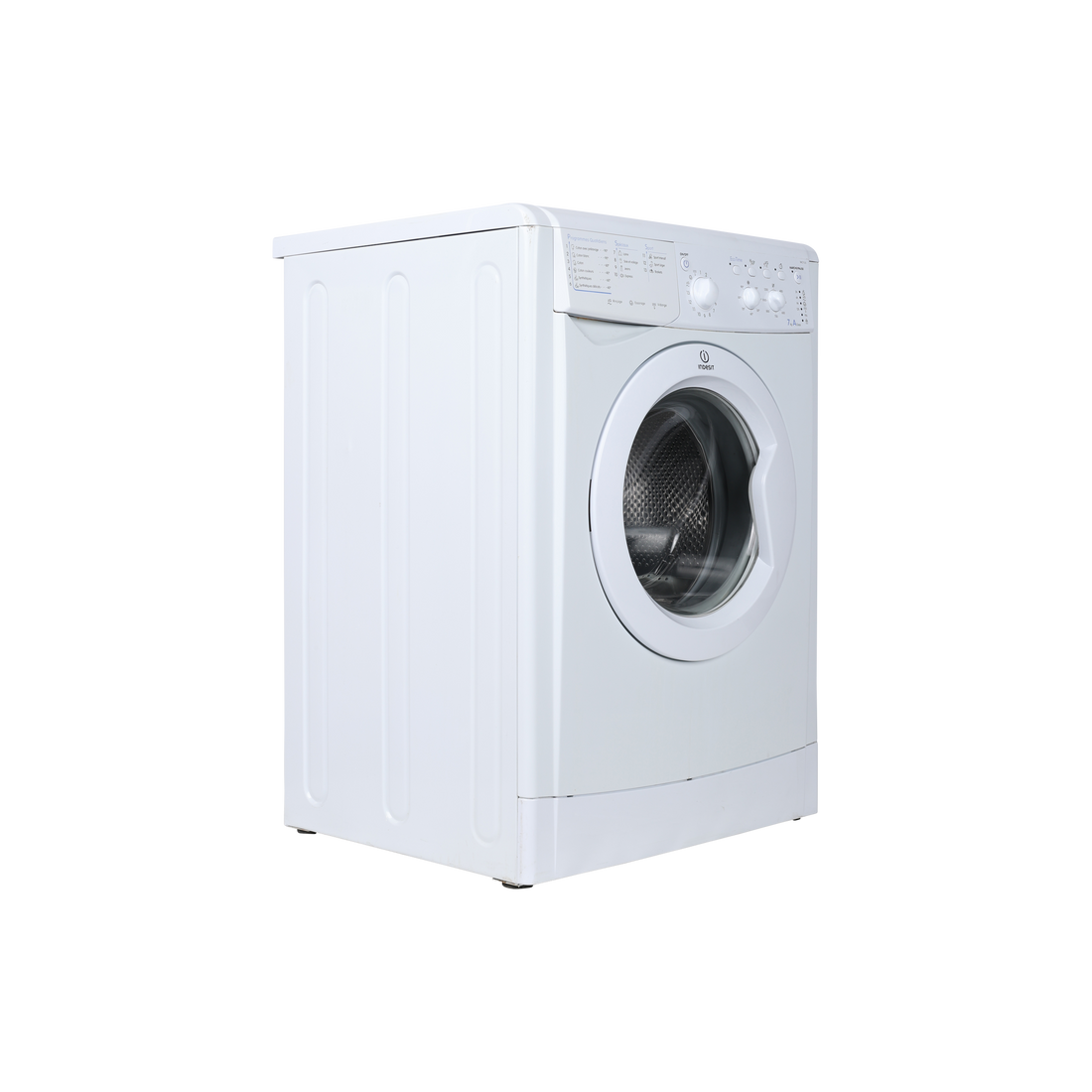 Lave-Linge Hublot 7 kg Reconditionné INDESIT IWC 7125 (FR) : vue du côté gauche