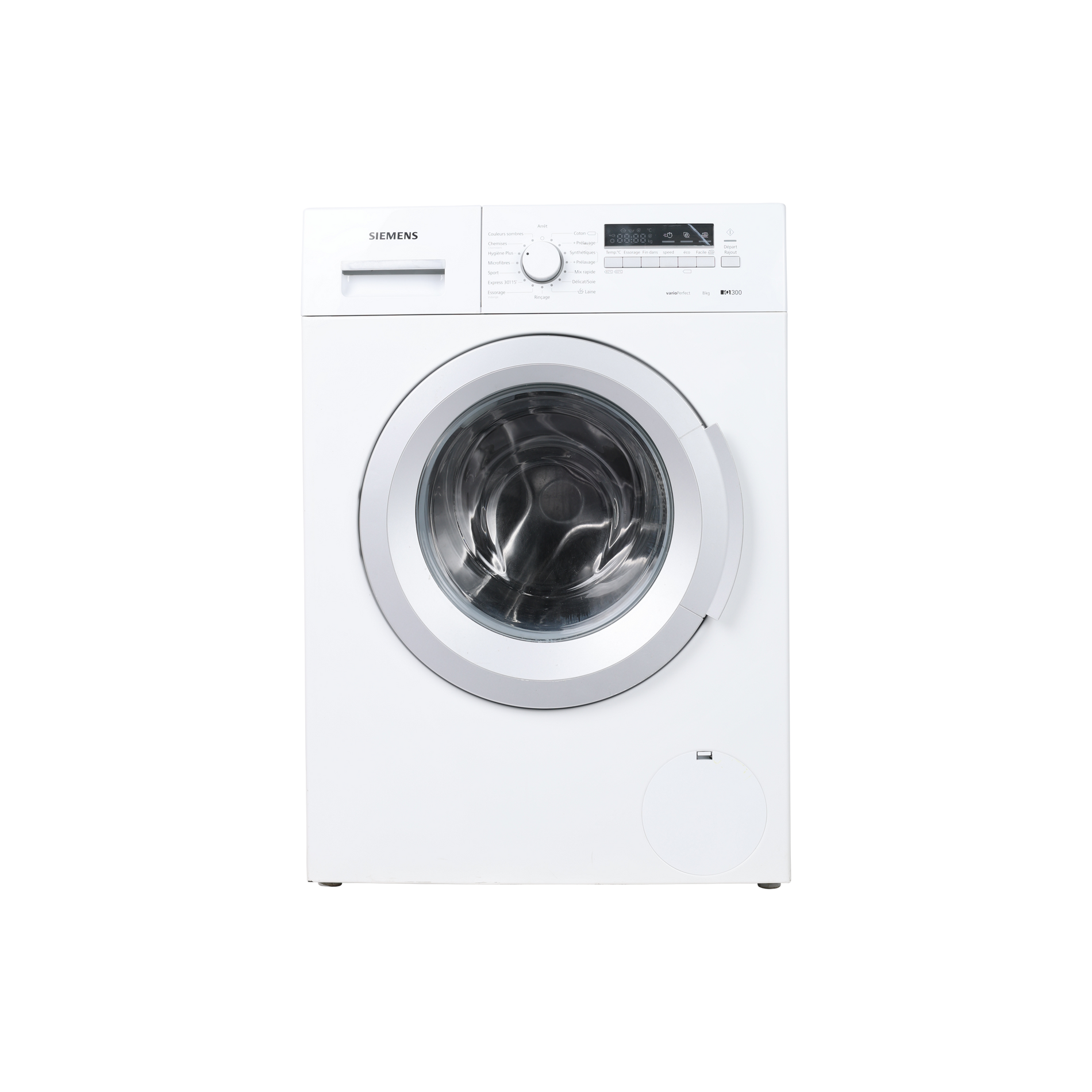 Lave-Linge Hublot 8 kg Reconditionné SIEMENS WM14K270FF : vue de face