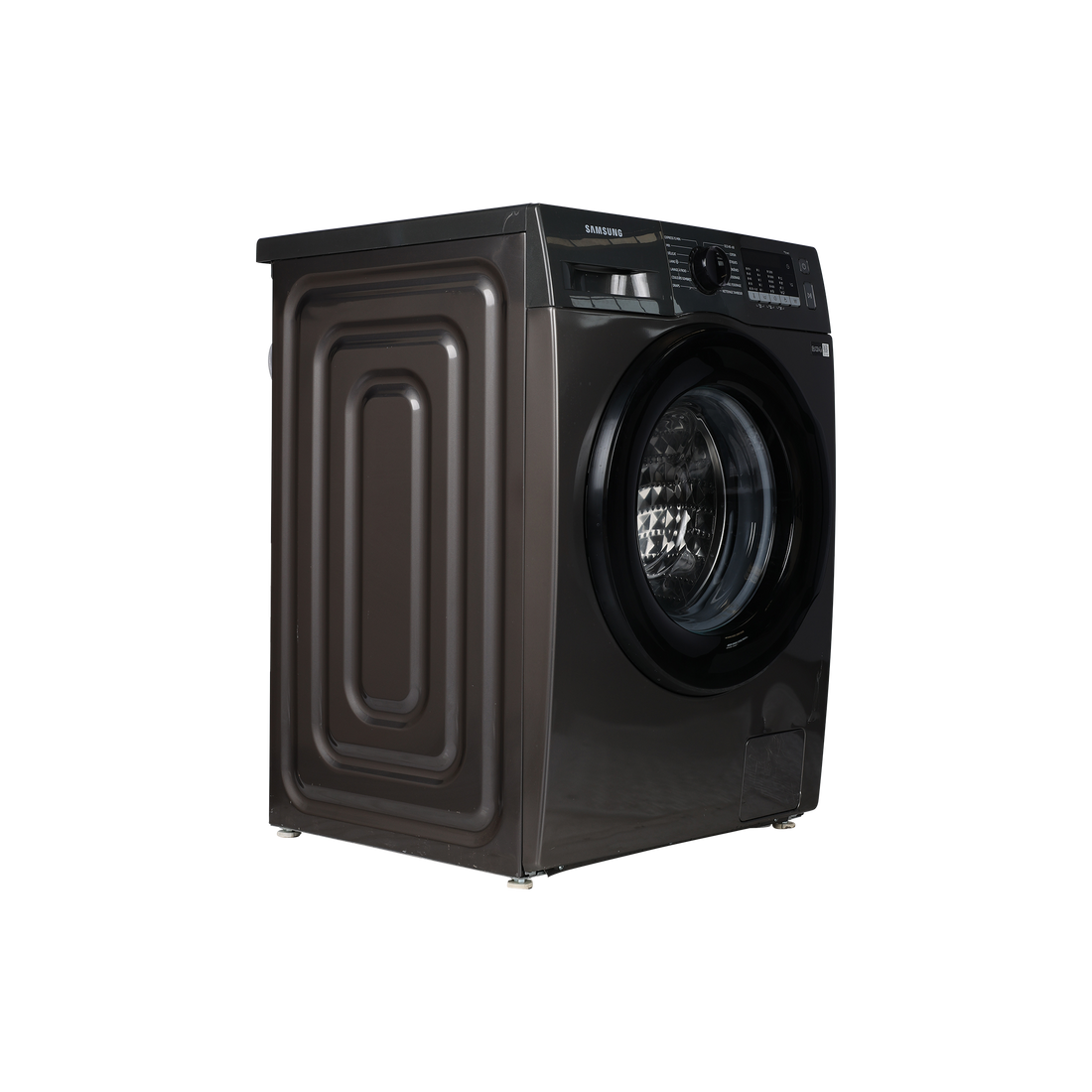 Lave-Linge Hublot 7 kg Reconditionné SAMSUNG WW70TA046AX : vue du côté gauche