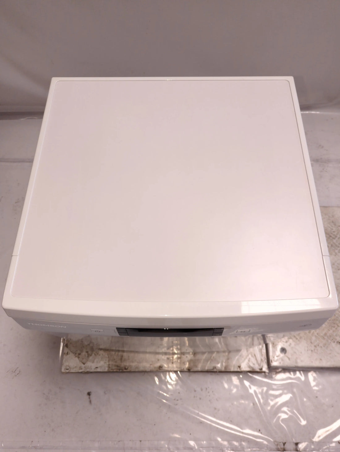 Lave-Vaisselle Pose Libre 14 Cvts Reconditionné THOMSON TDW6045WH : vue du haut ouverture et commandes