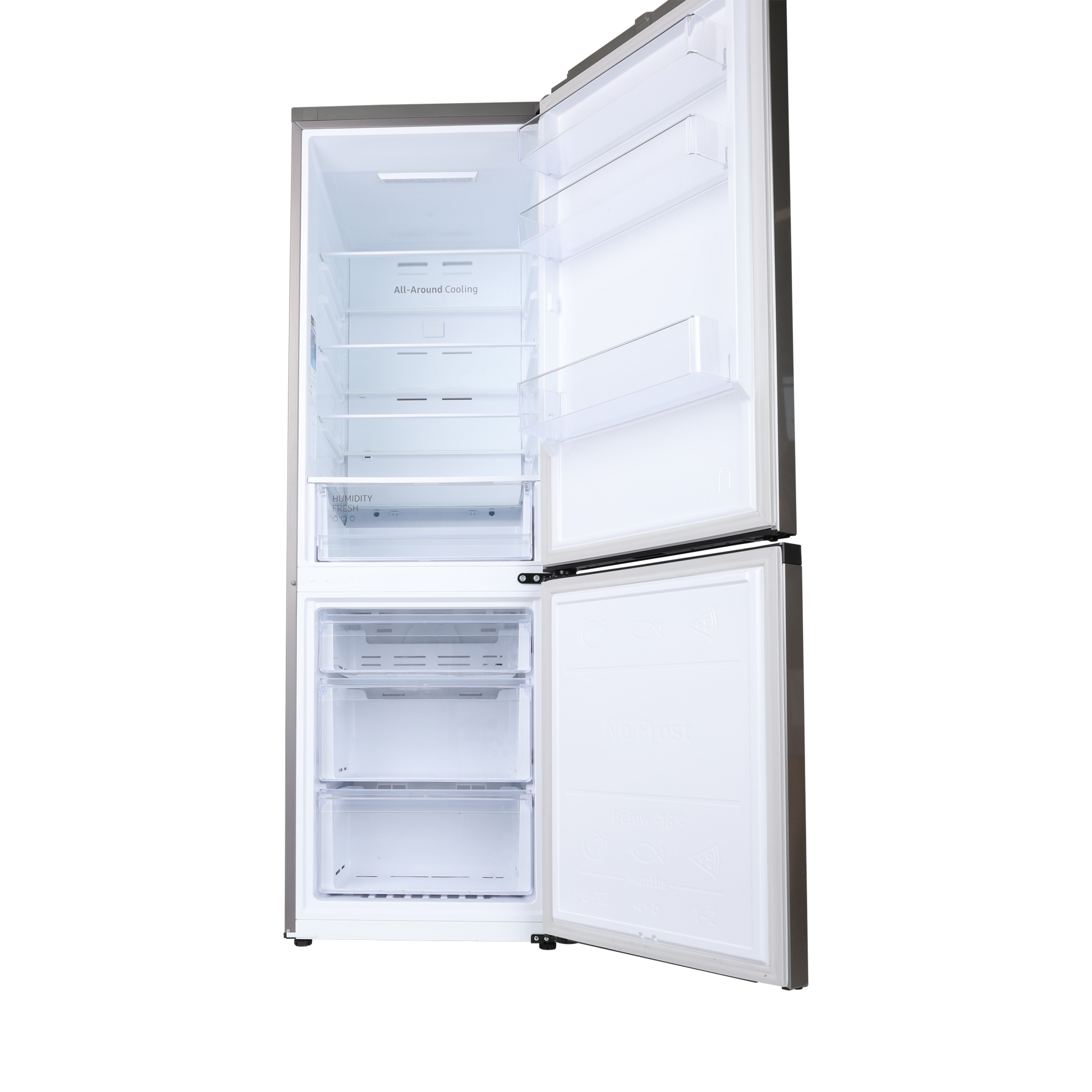 Réfrigérateur Avec Congélateur 230 L Reconditionné SAMSUNG RB34T600ESA : vue de l'intérieur