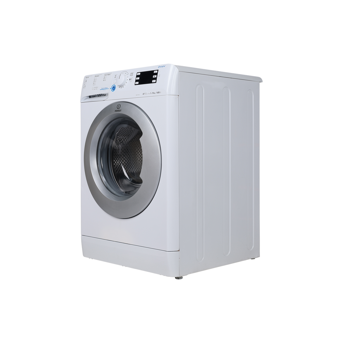 Lave-Linge Hublot 10 kg Reconditionné INDESIT BWE 101484X W FR : vue du côté droit