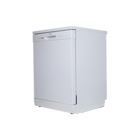 Lave-Vaisselle Pose Libre 12 Cvts Reconditionné PROLINE DWP49120WH : vue du côté gauche