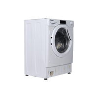 Lave-Linge Sechant 8 kg Reconditionné CANDY CBWD8514D-S : vue du côté gauche