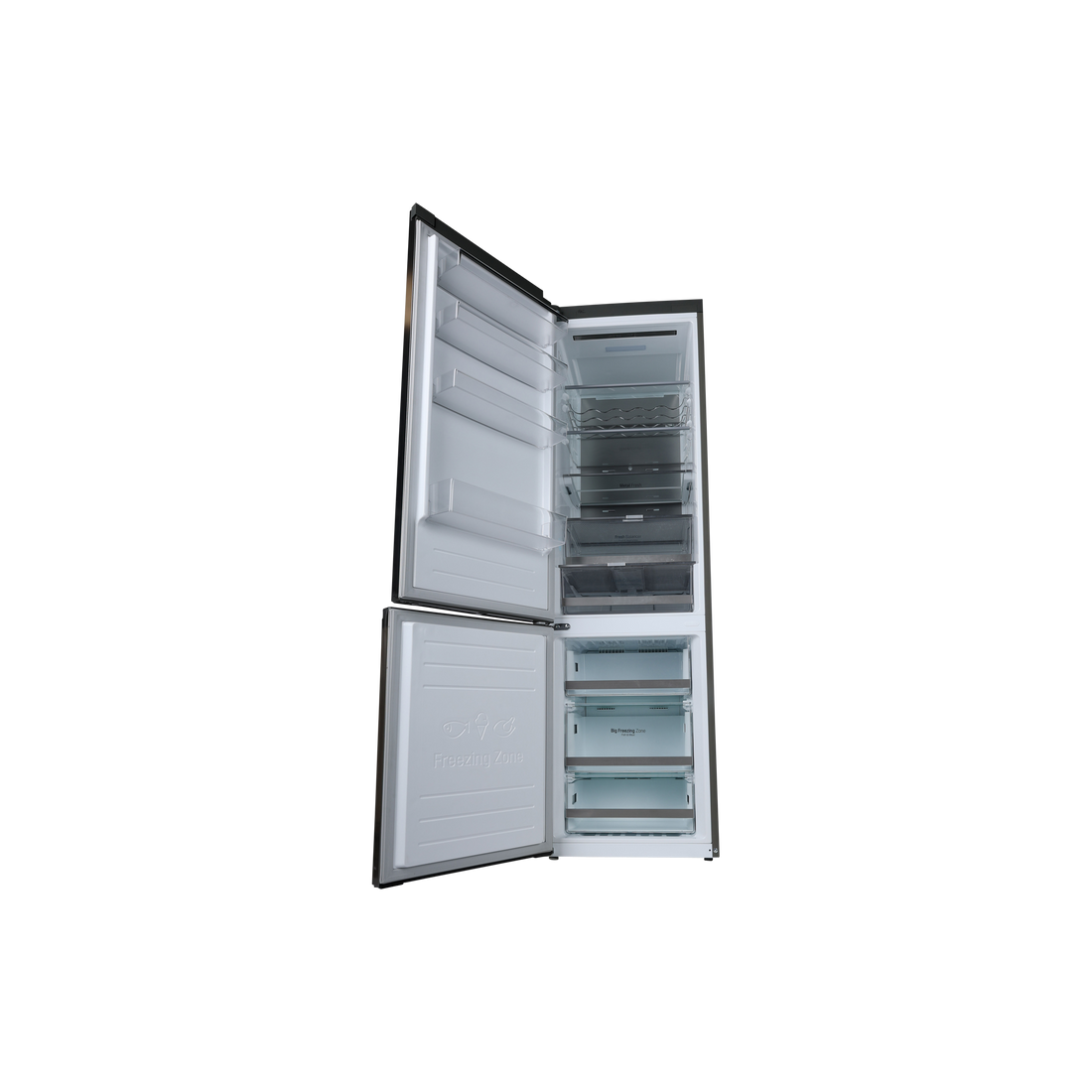 Réfrigérateur Avec Congélateur 384 L Reconditionné LG GBB72PZUZN : vue de l'intérieur