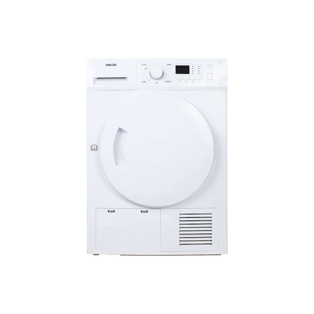 Seche-Linge Condensation 8 kg Reconditionné PROLINE PROCD80 : vue de face