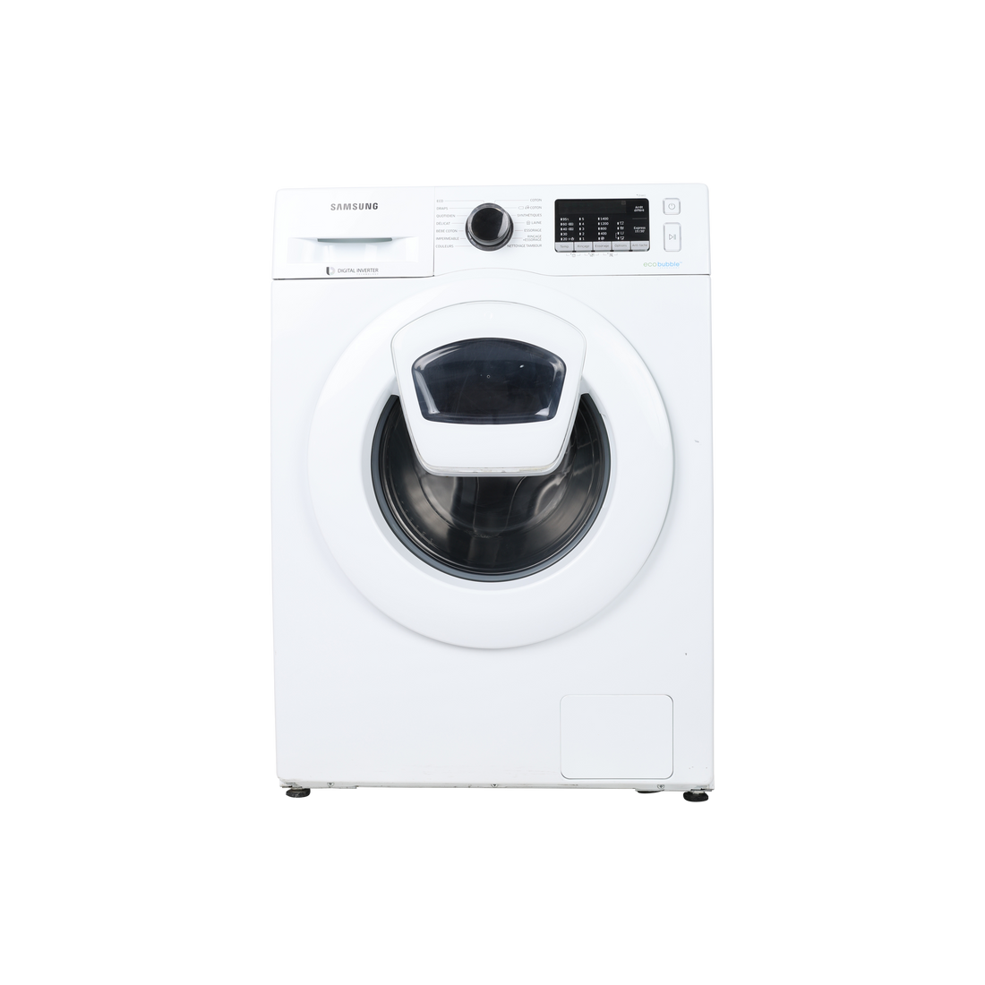 Lave-Linge Hublot 8 kg Reconditionné SAMSUNG WW80K5410UW : vue de face