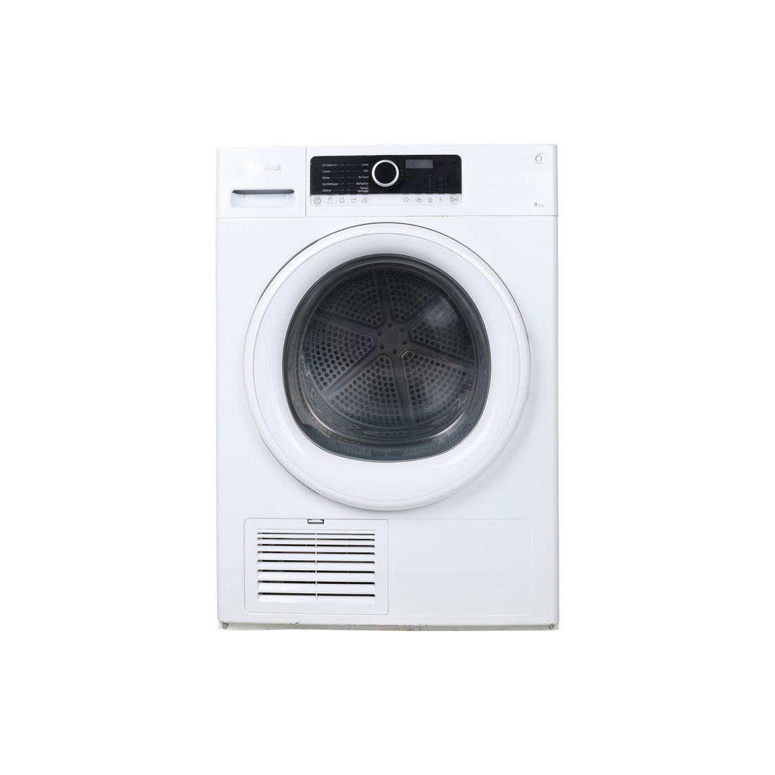 Seche-Linge Condensation 9 kg Reconditionné WHIRLPOOL DSCX 90113 : vue de face