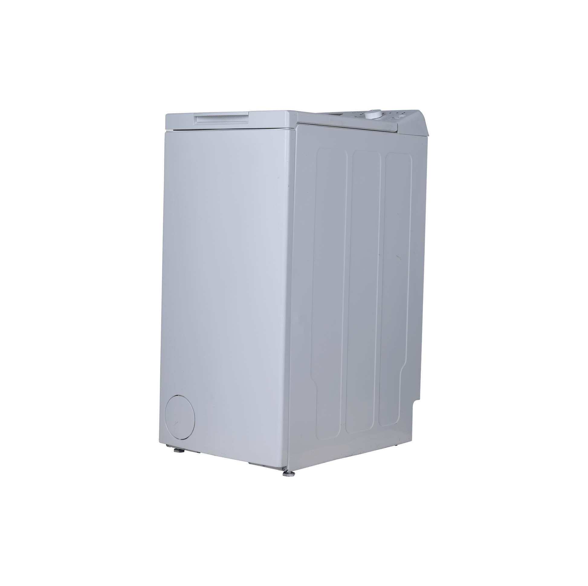 Lave-Linge Top 7 kg Reconditionné INDESIT BTWS72200FR/N : vue du côté gauche