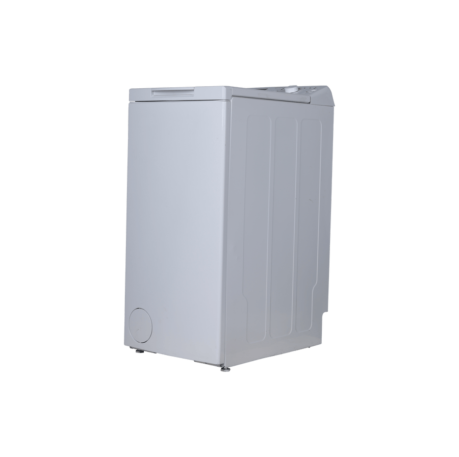 Lave-Linge Top 7 kg Reconditionné INDESIT BTWS72200FR/N : vue du côté gauche