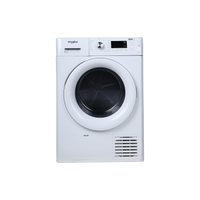 Seche-Linge Condensation 8 kg Reconditionné WHIRLPOOL FFTCM118XBFR : vue de face