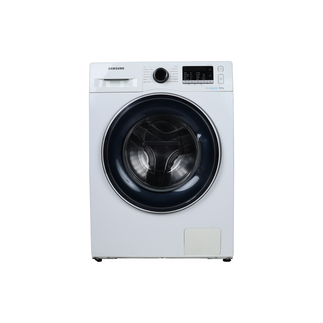Lave-Linge Hublot 8 kg Reconditionné SAMSUNG WW80J5555FW : vue de face