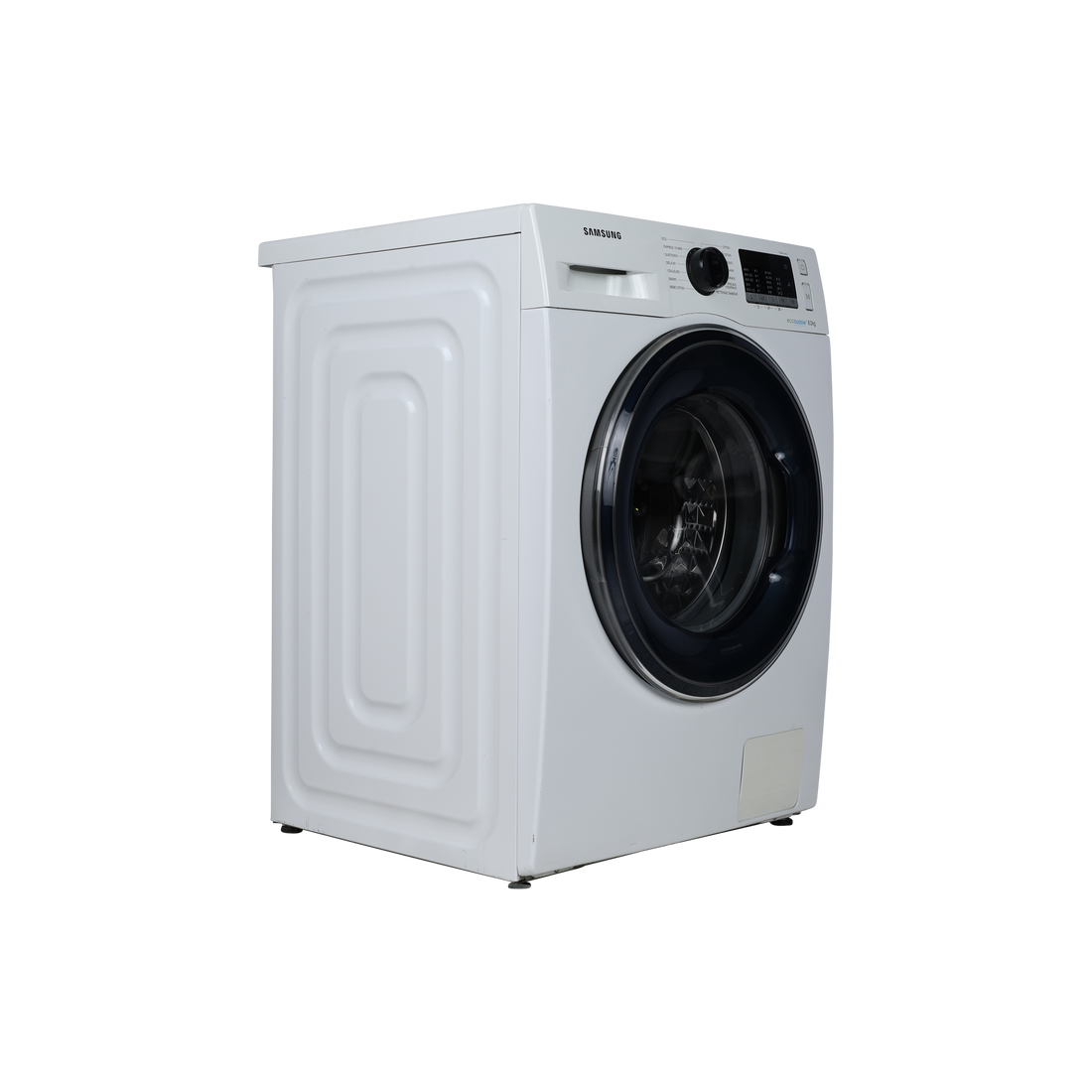 Lave-Linge Hublot 8 kg Reconditionné SAMSUNG WW80J5555FW : vue du côté gauche