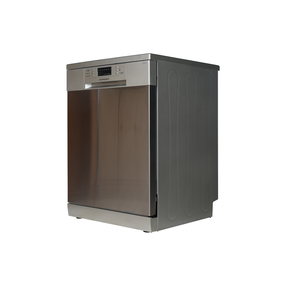 Lave-Vaisselle Pose Libre 14 Cvts Reconditionné SCHNEIDER SCDW1446IDX : vue du côté gauche