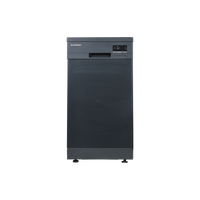 Lave-Vaisselle Pose Libre 9 Cvts Reconditionné SCHNEIDER SDW947DBM : vue de face