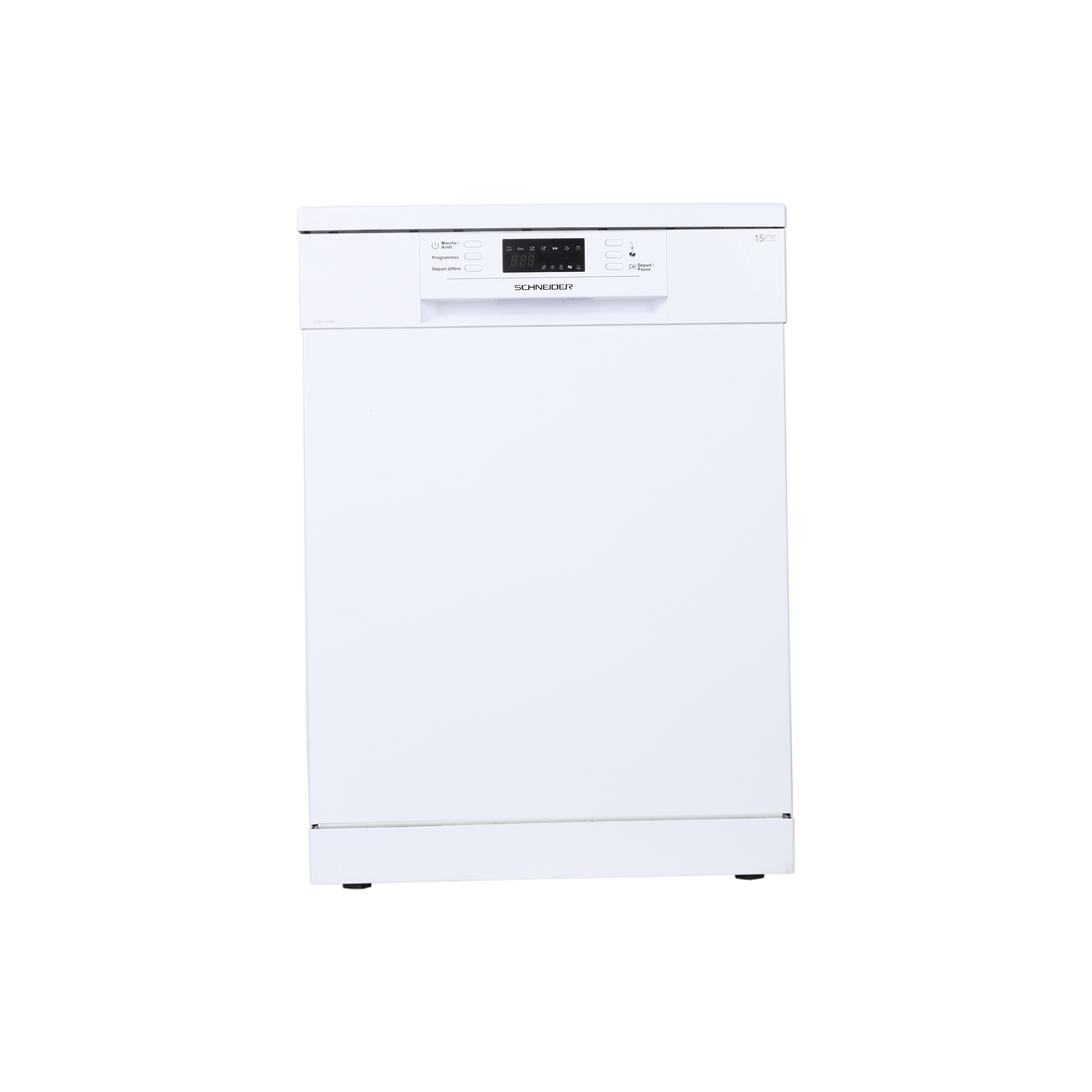 Lave-Vaisselle Pose Libre 15 Cvts Reconditionné SCHNEIDER SCDW1542IDW : vue de face