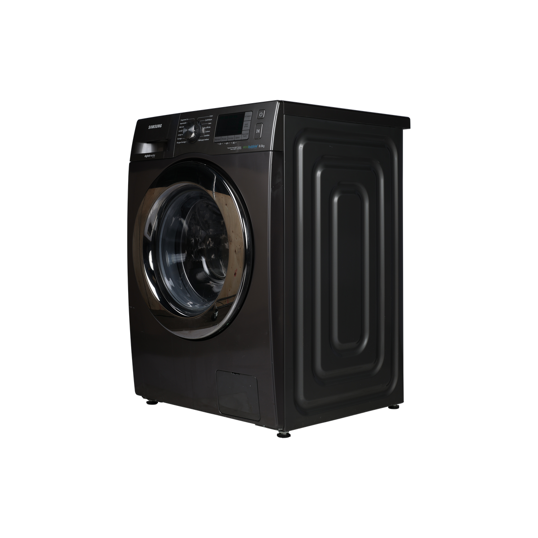 Lave-Linge Hublot 8 kg Reconditionné SAMSUNG WF80F5E5U4X : vue du côté droit
