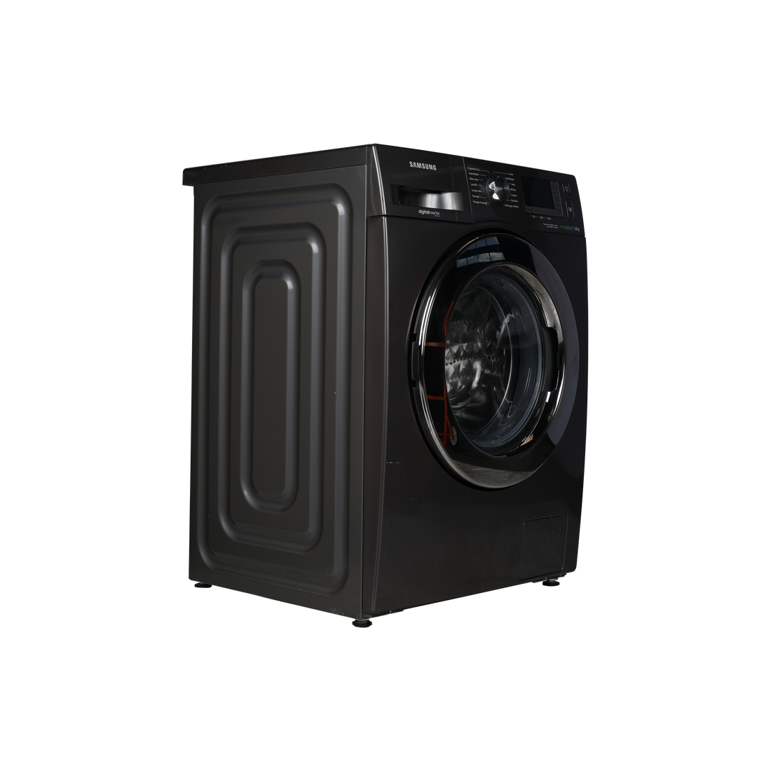 Lave-Linge Hublot 8 kg Reconditionné SAMSUNG WF80F5E5U4X : vue du côté gauche