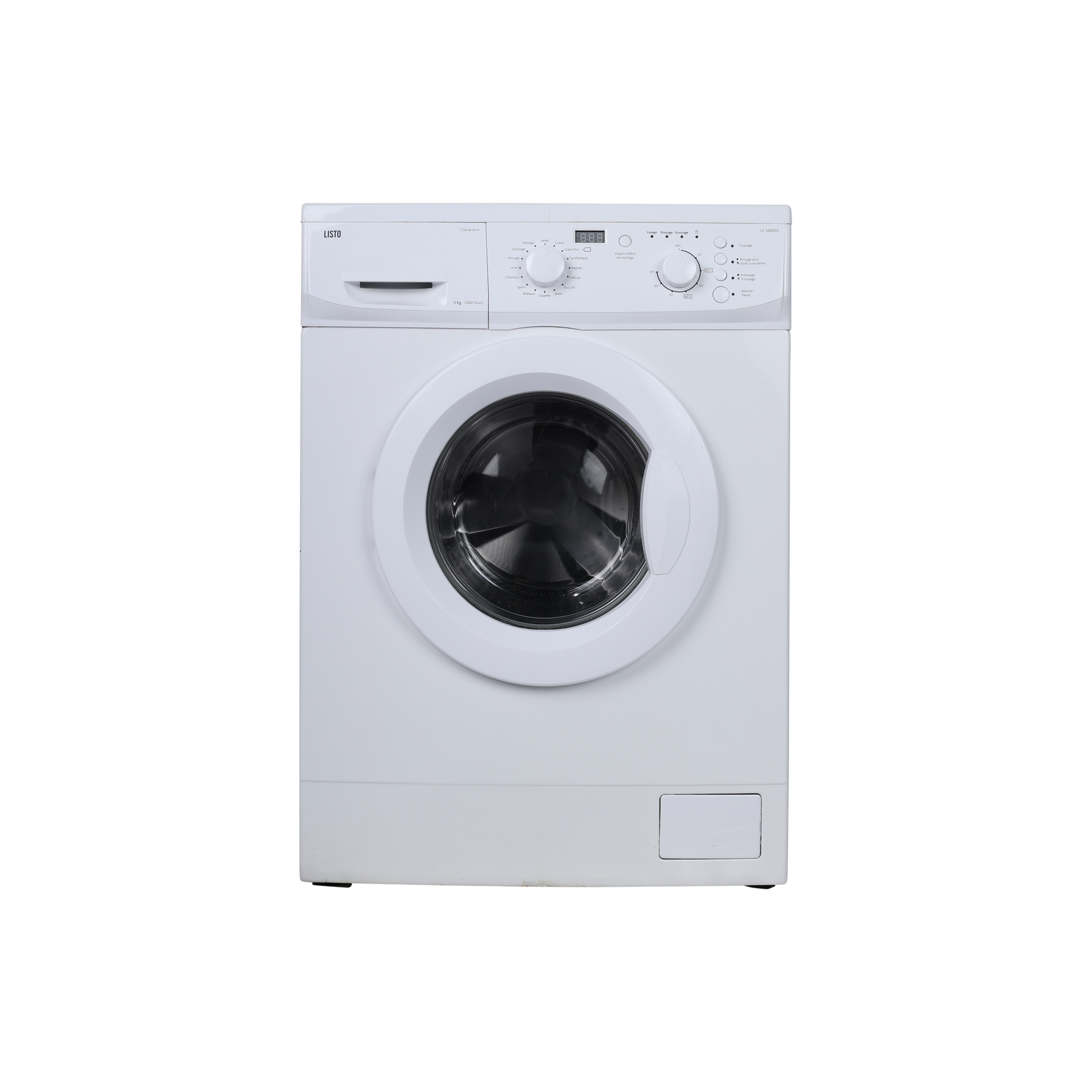 Lave-Linge Hublot 5 kg Reconditionné LISTO LF 1005D1 : vue de face