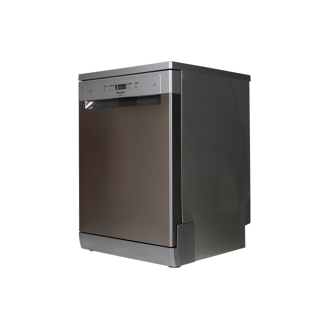 Lave-Vaisselle Pose Libre 14 Cvts Reconditionné HOTPOINT HFC3C33WX : vue du côté gauche
