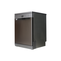 Lave-Vaisselle Pose Libre 14 Cvts Reconditionné HOTPOINT HFC3C33WX : vue du côté gauche