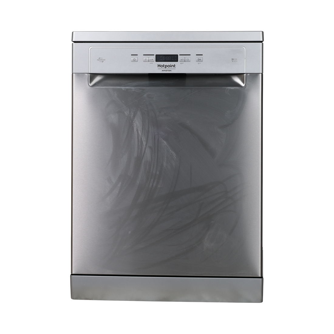 Lave-Vaisselle Pose Libre 14 Cvts Reconditionné HOTPOINT HFC3C33WX : vue de face