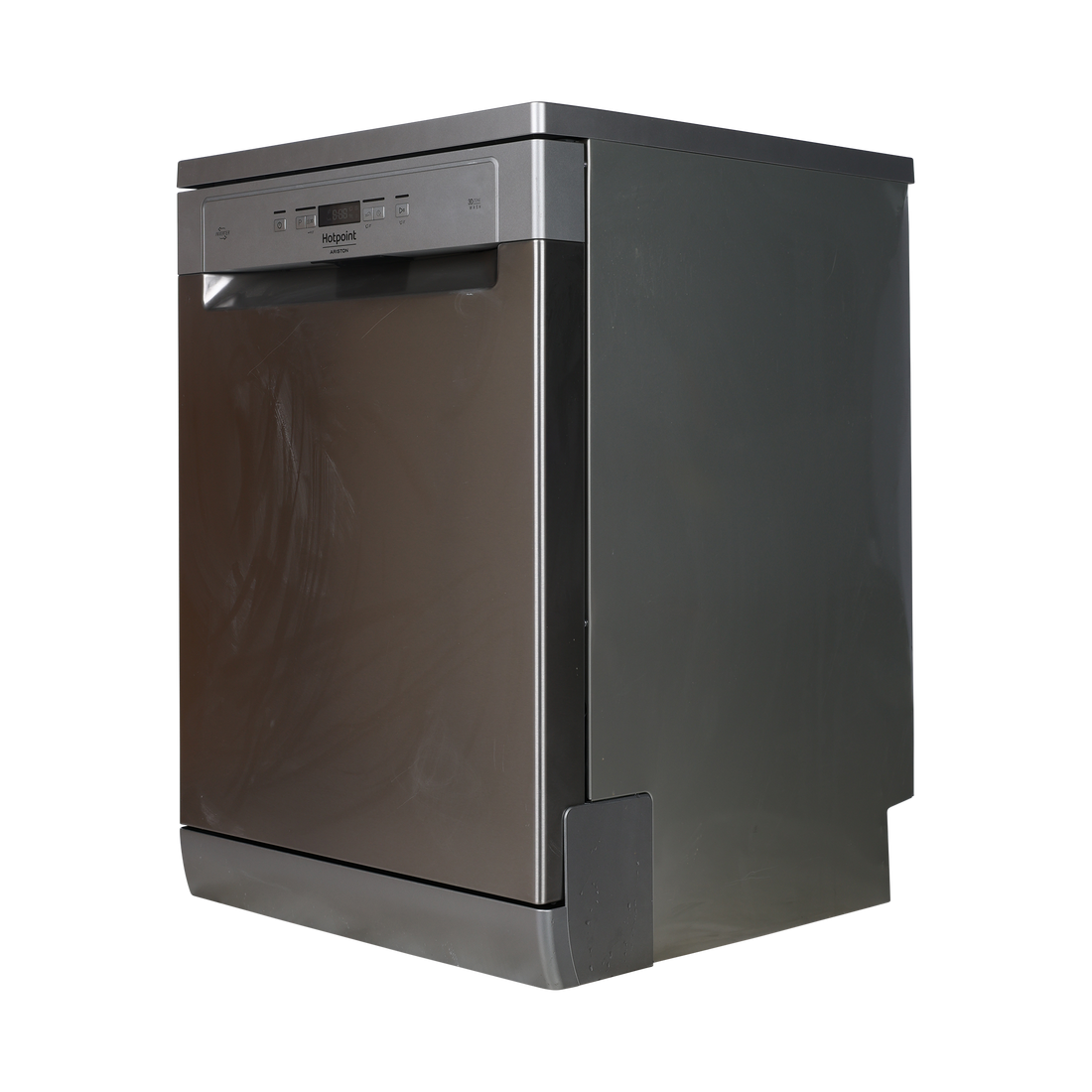 Lave-Vaisselle Pose Libre 14 Cvts Reconditionné HOTPOINT HFC3C33WX : vue du côté gauche