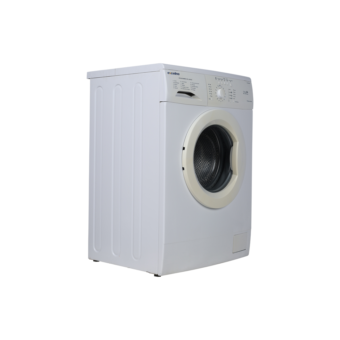 Lave-Linge Hublot 5 kg Reconditionné EXCELINE EXC1005ITW3 : vue du côté gauche