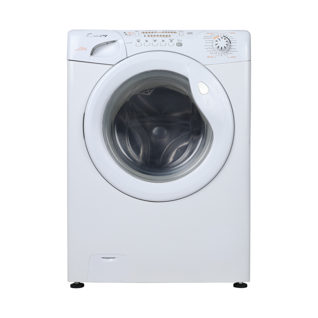 Lave-Linge Sechant 6 kg Reconditionné CANDY GOW556 : vue de face