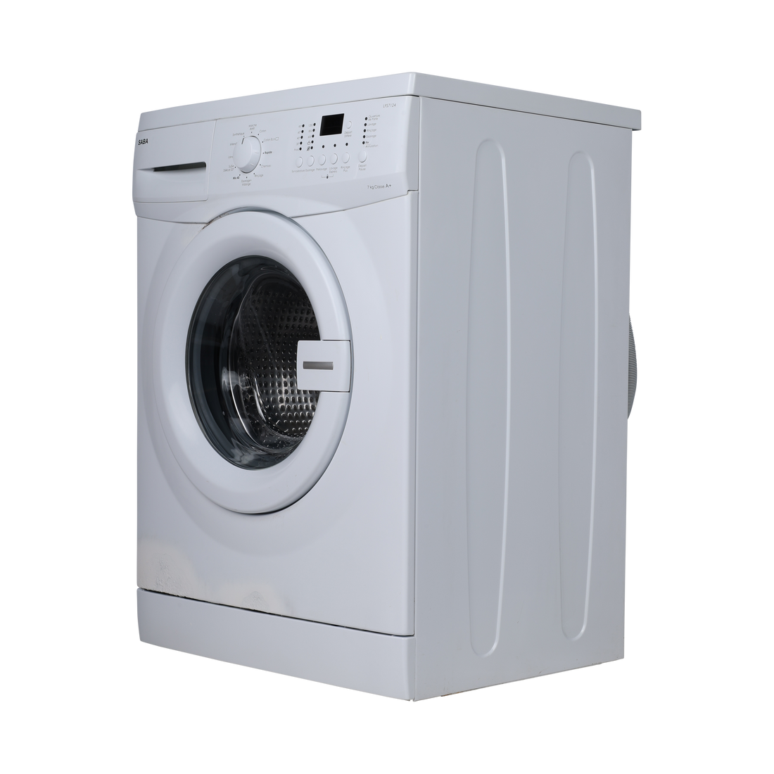 Lave-Linge Hublot 7 kg Reconditionné SABA LFS7124 : vue du côté droit