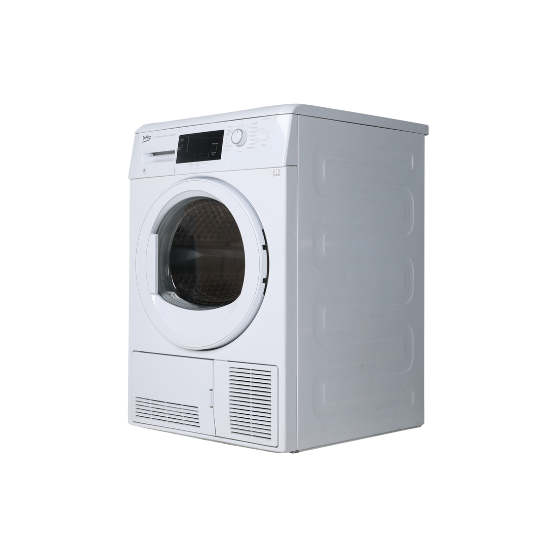 Seche-Linge Condensation 8 kg Reconditionné BEKO DU8104GX0W : vue du côté droit