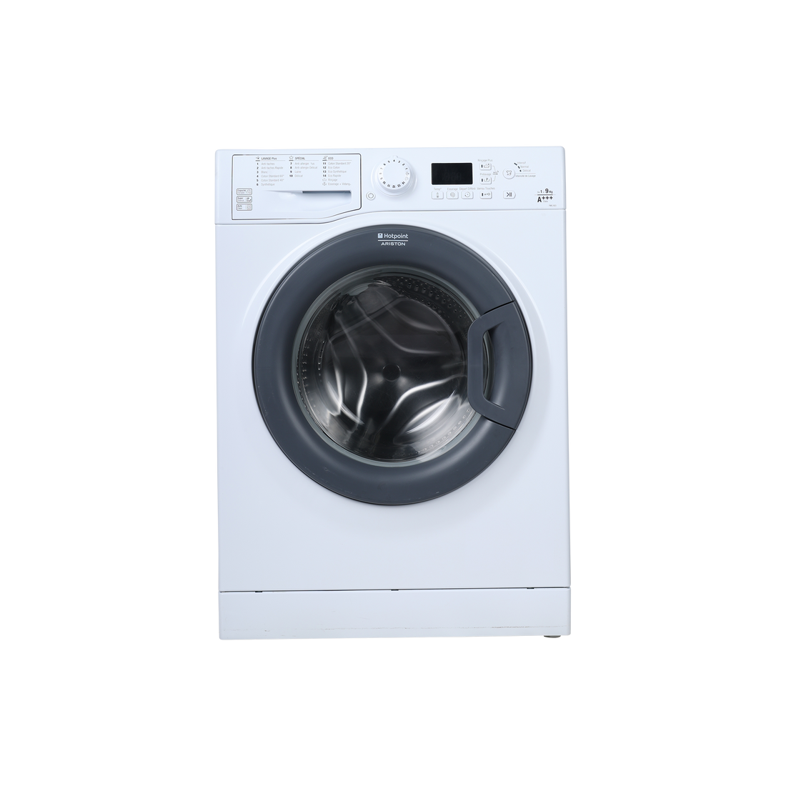 Lave-Linge Hublot 9 kg Reconditionné HOTPOINT ARISTON FMG 923B FR.C : vue de face