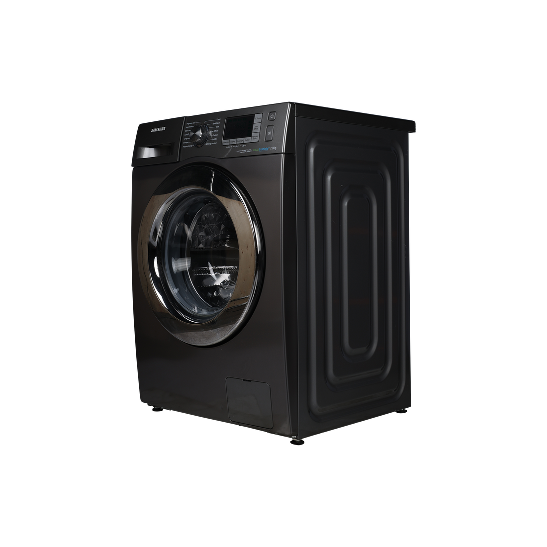 Lave-Linge Hublot 7 kg Reconditionné SAMSUNG WF70F5E5W4X : vue du côté droit