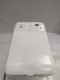 Lave-Linge Top 6 kg Reconditionné ELECTROLUX EWT126450W : vue du haut ouverture et commandes