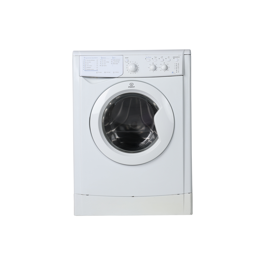 Lave-Linge Hublot 5 kg Reconditionné INDESIT IWC 5125 (FR) : vue de face