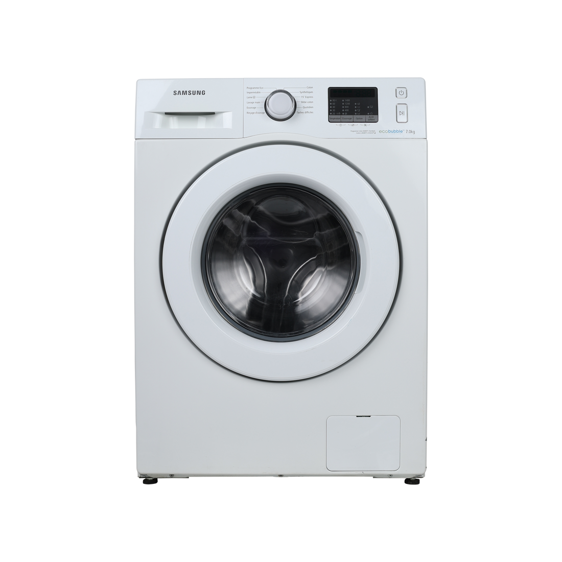 Lave-Linge Hublot 7 kg Reconditionné SAMSUNG WF70F5E0W4W : vue de face