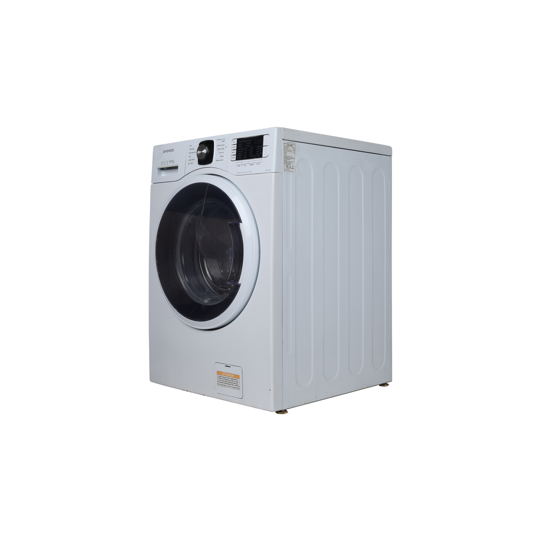 Lave-Linge Hublot 10 kg Reconditionné DAEWOO DWD - L1231E : vue du côté droit