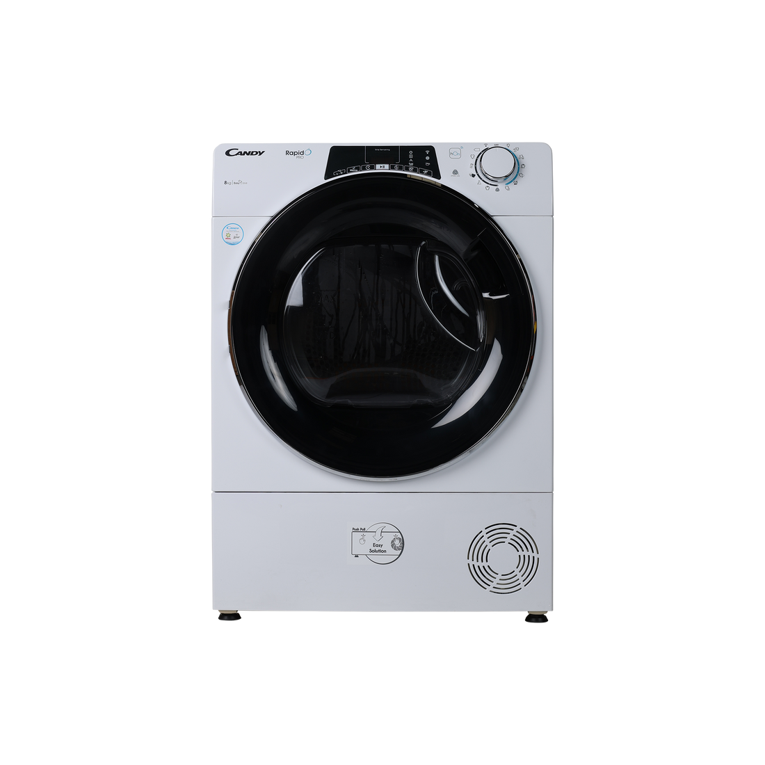 Seche-Linge Pompe À Chaleur 8 kg Reconditionné CANDY RPE H8A2TCBE-S : vue de face