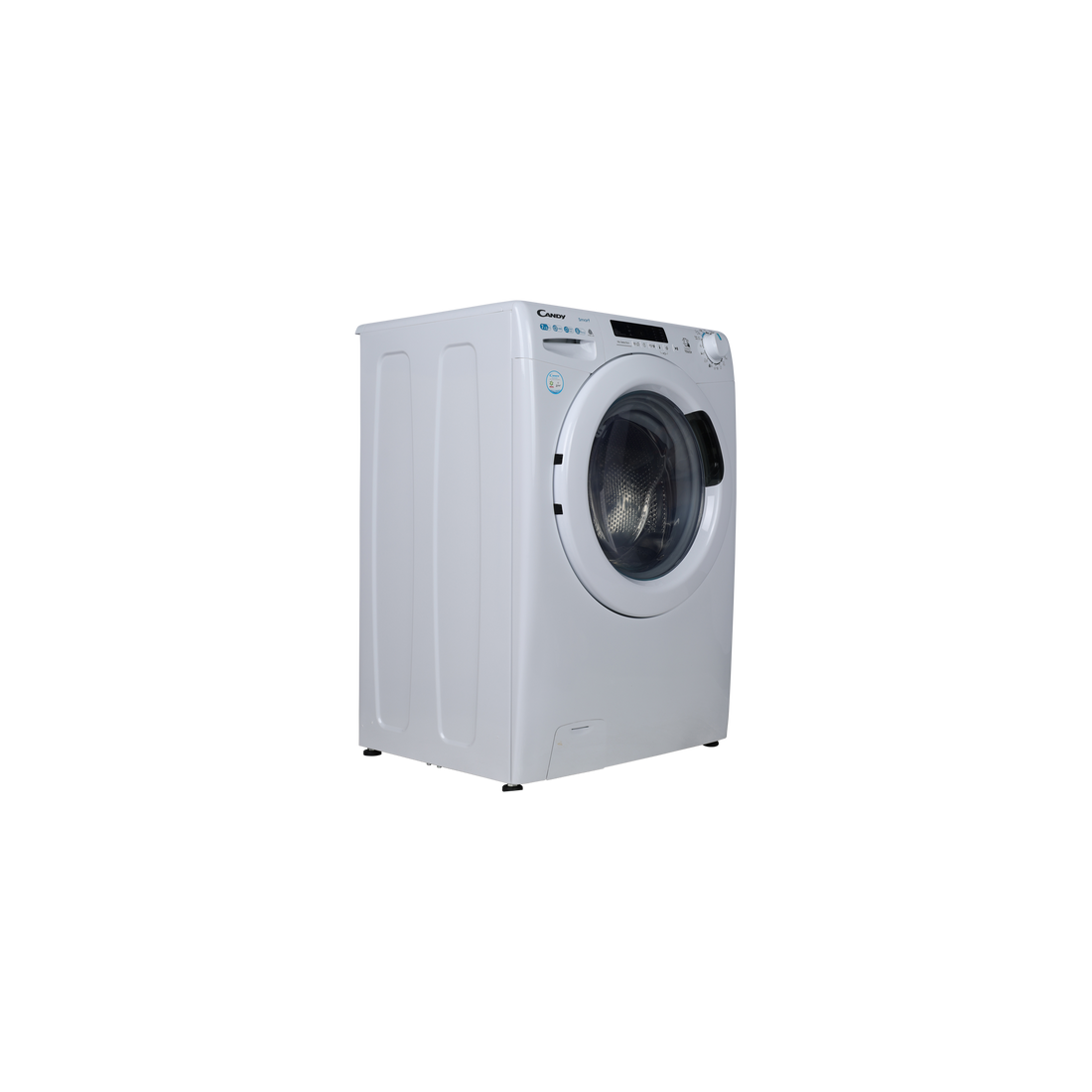Lave-Linge Sechant 8 kg Reconditionné CANDY CSWS4852DWE/1-S : vue du côté gauche