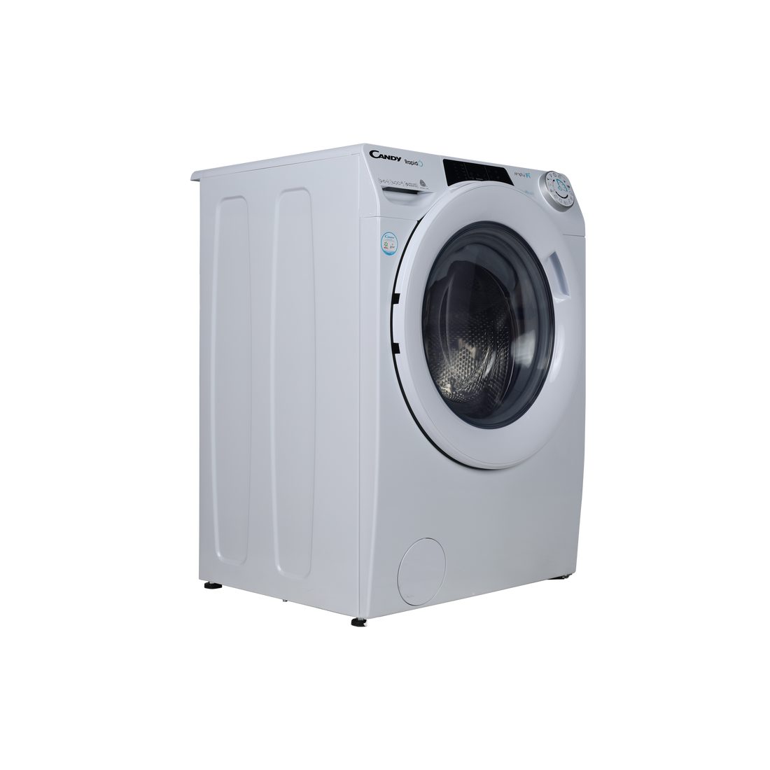 Lave-Linge Sechant 9 kg Reconditionné CANDY ROW 4964DWME/1-S : vue du côté gauche