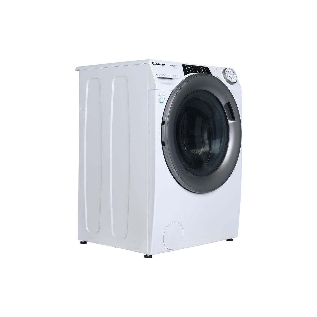 Lave-Linge Sechant 9 kg Reconditionné CANDY RPW4966BWMR/1-S : vue du côté gauche