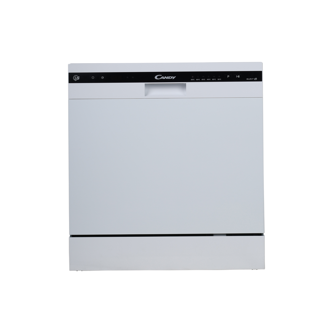 Lave-Vaisselle Pose Libre 8 Cvts Reconditionné CANDY CDCP 8/E : vue de face