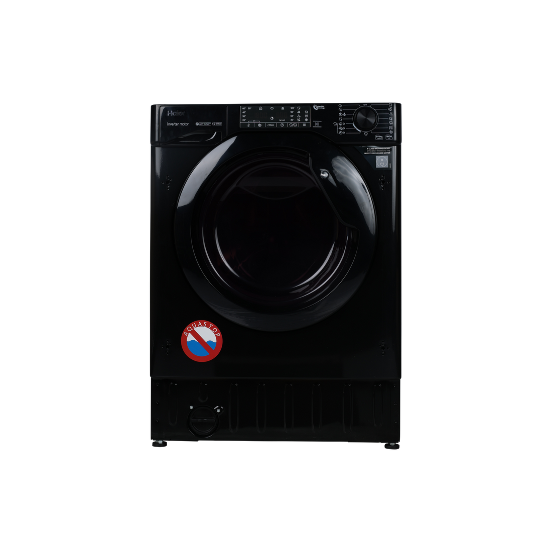 Lave-Linge Sechant 9 kg Reconditionné HAIER HWDQ90B416FWBB-S : vue de face