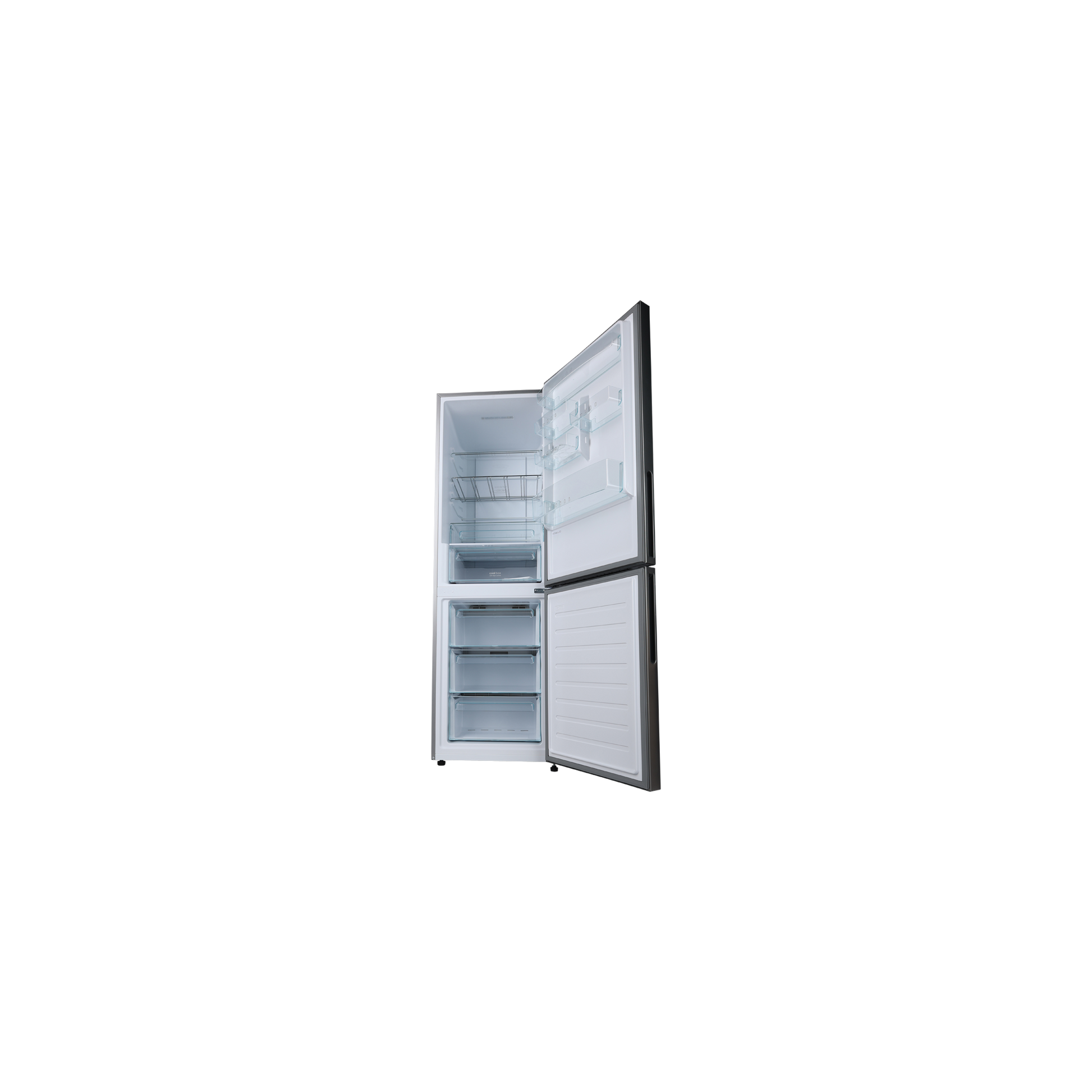 Réfrigérateur Avec Congélateur 222 L Reconditionné CANDY CCE7T618EX : vue de l'intérieur