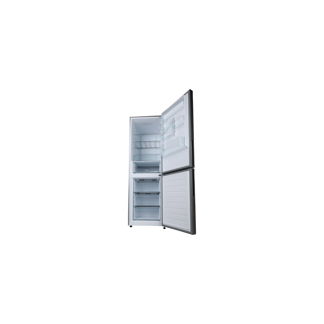 Réfrigérateur Avec Congélateur 341 L Reconditionné CANDY CCE7T618EX : vue de l'intérieur